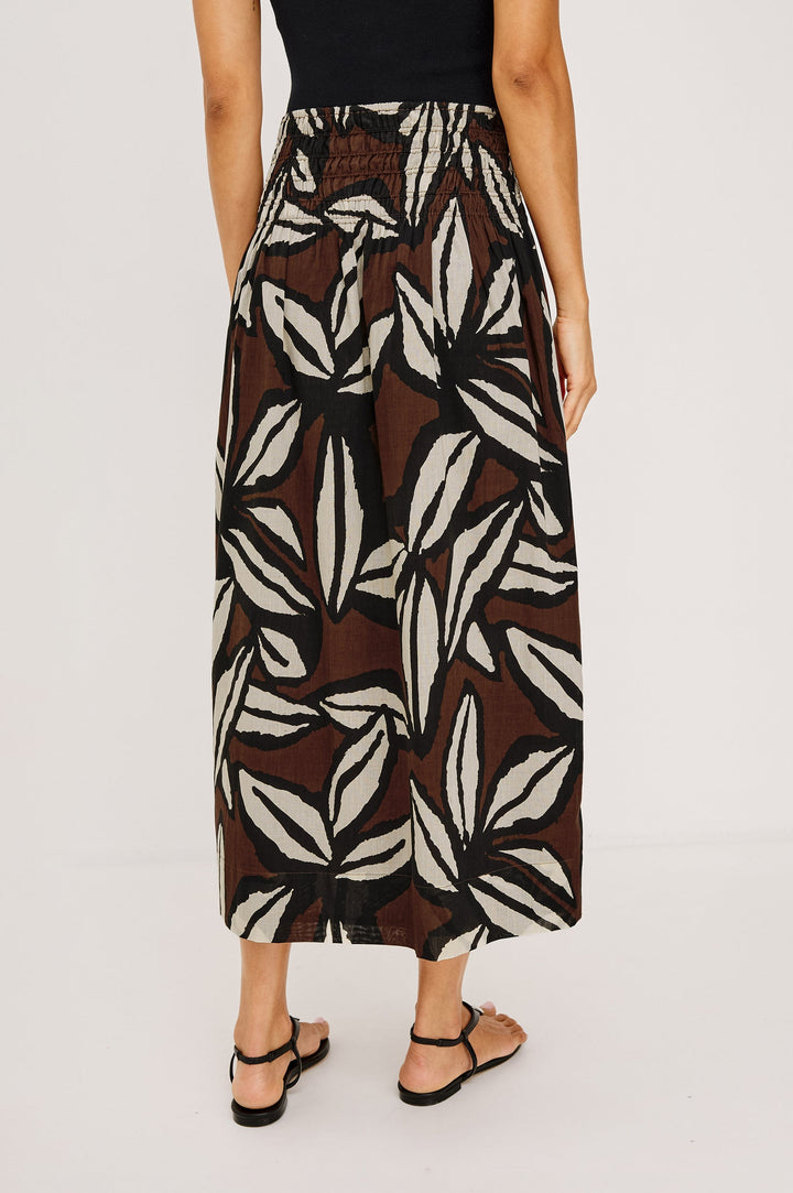 Rails Alessa Skirt in Cocoa Floral available at Barbara Katz