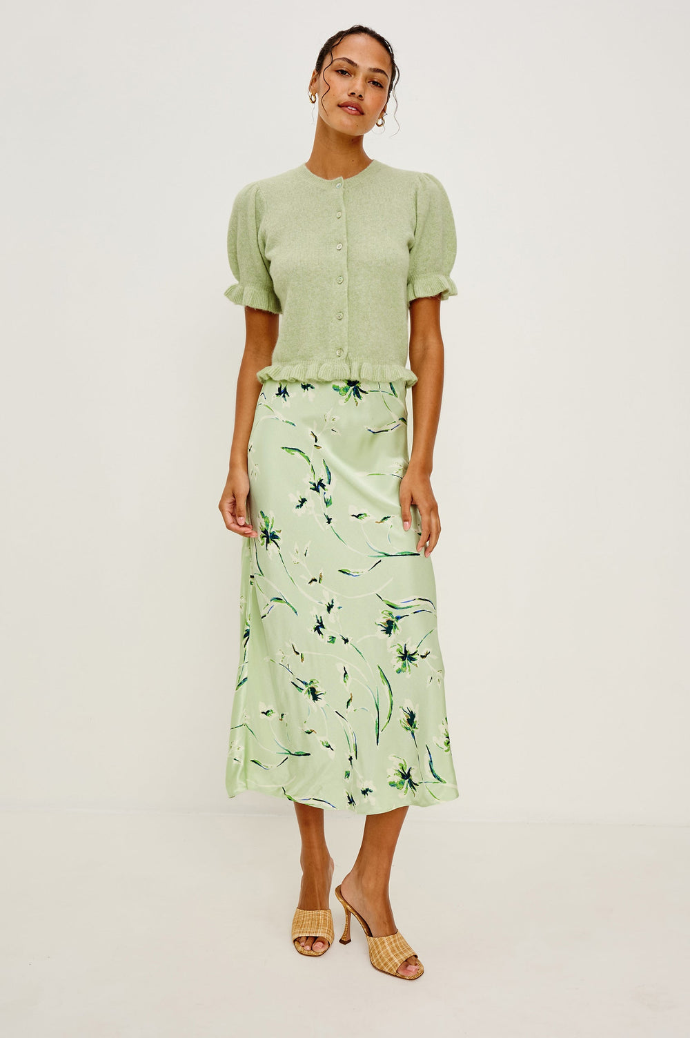 Rails Anya Skirt in Mint Linnea available at Barbara Katz