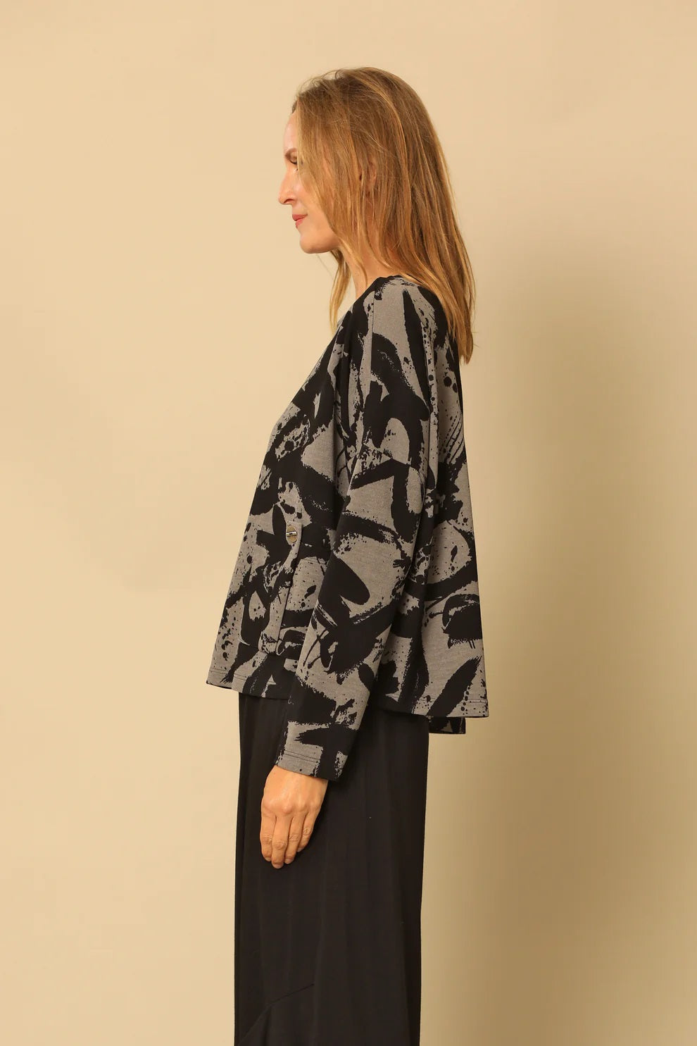 Addison Abstract Knit Top
