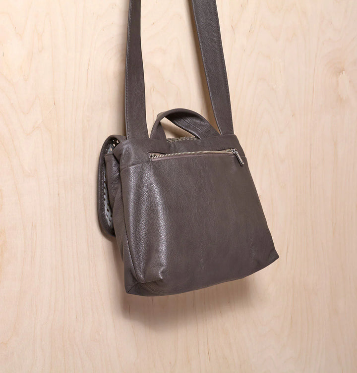 Daniella Lehavi Alba Messenger Bag in Grey available at Barbara Katz