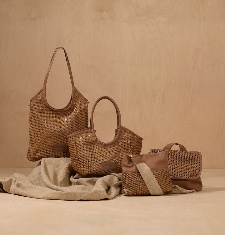 Daniella Lehavi Alba Bags in Mocca available at Barbara Katz