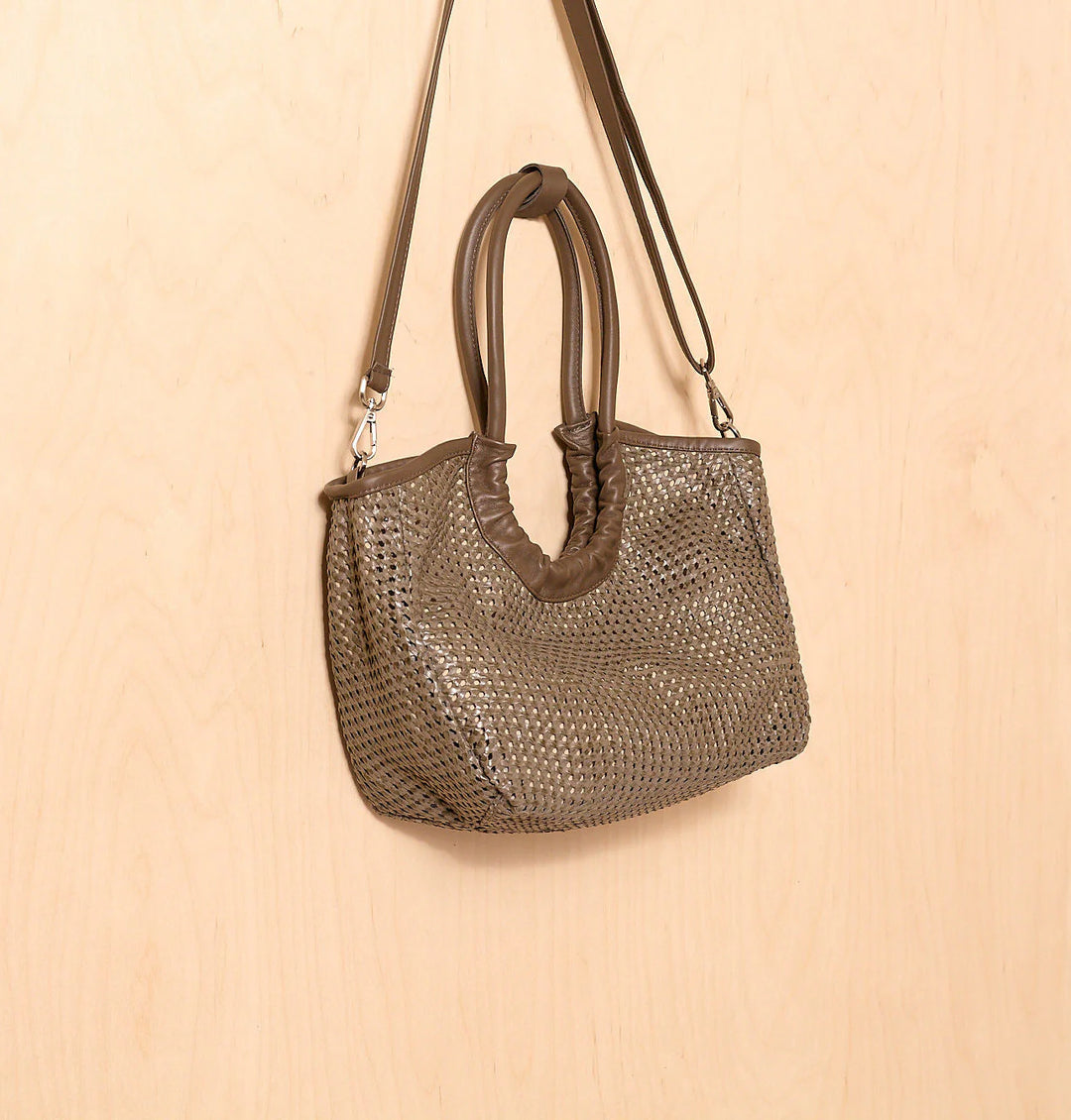 Daniella Lehavi Alba Tote Bag in Grey available at Barbara Katz