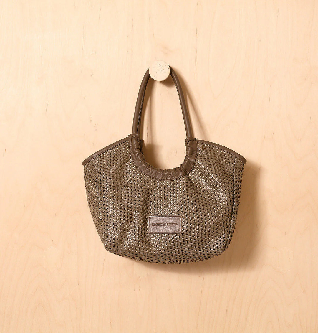 Daniella Lehavi Alba Tote Bag in Grey available at Barbara Katz