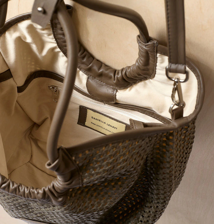 Daniella Lehavi Alba Tote Bag in Grey available at Barbara Katz