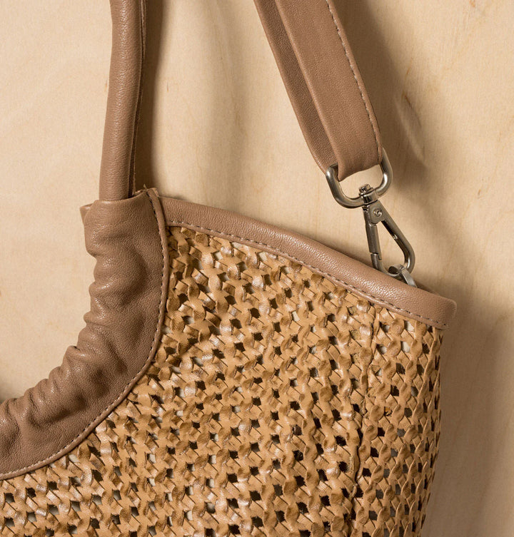 Daniella Lehavi Alba Tote Bag in Mocca available at Barbara Katz