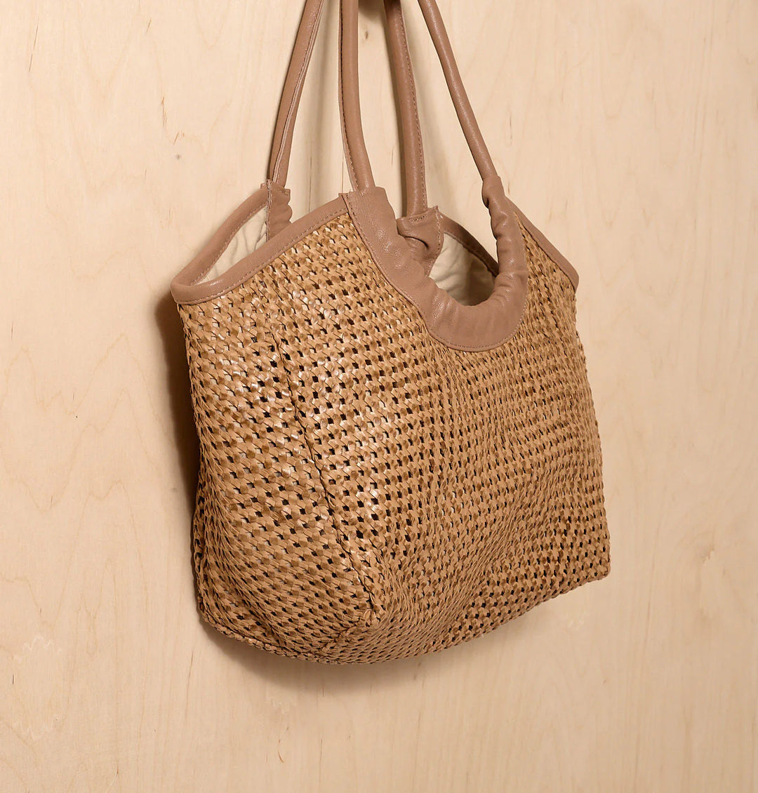 Daniella Lehavi Alba Tote Bag in Mocca available at Barbara Katz