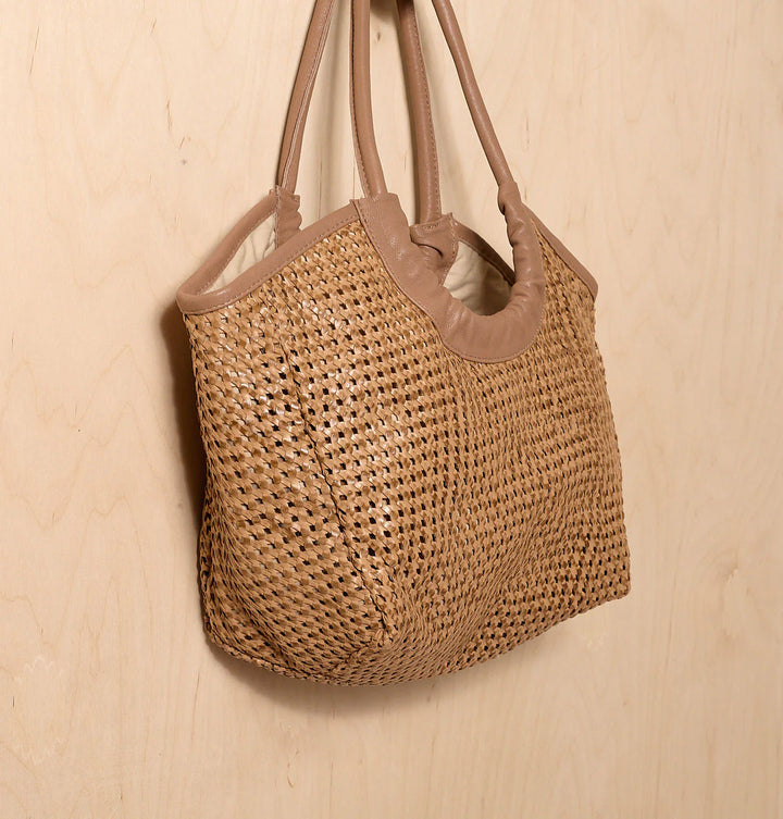 Daniella Lehavi Alba Tote Bag in Mocca available at Barbara Katz