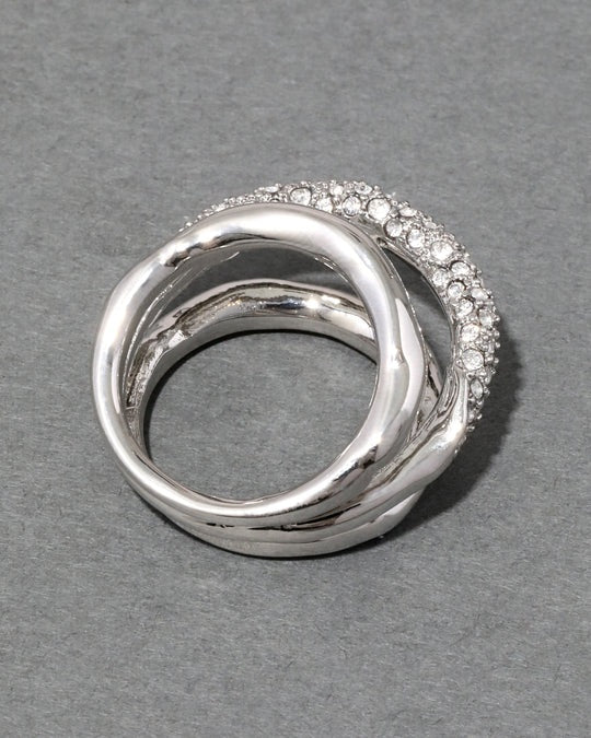Alexis Bittar Solanales Crystal Orbit Ring