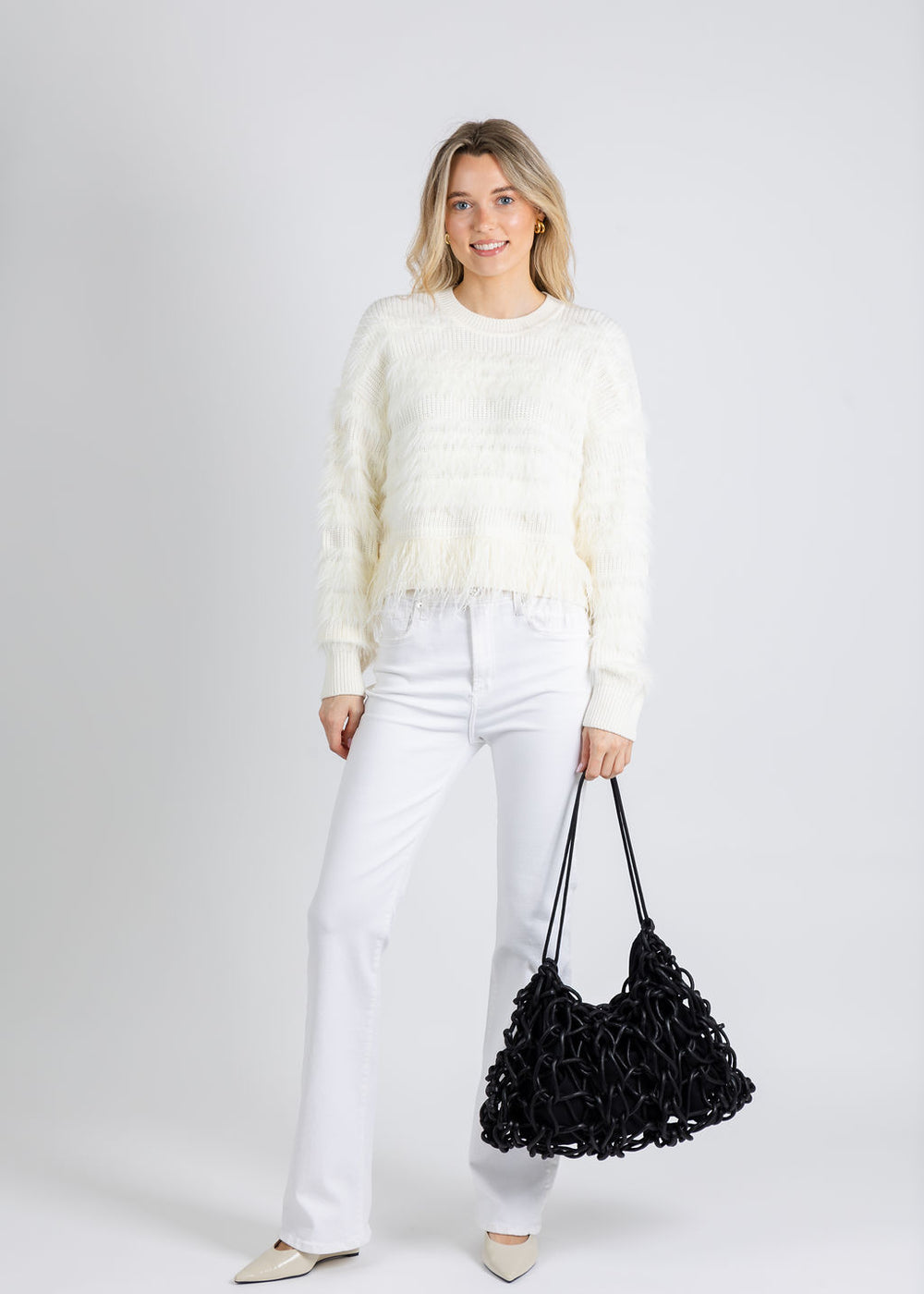 Alienina Petra Bag in Black available at Barbara Katz