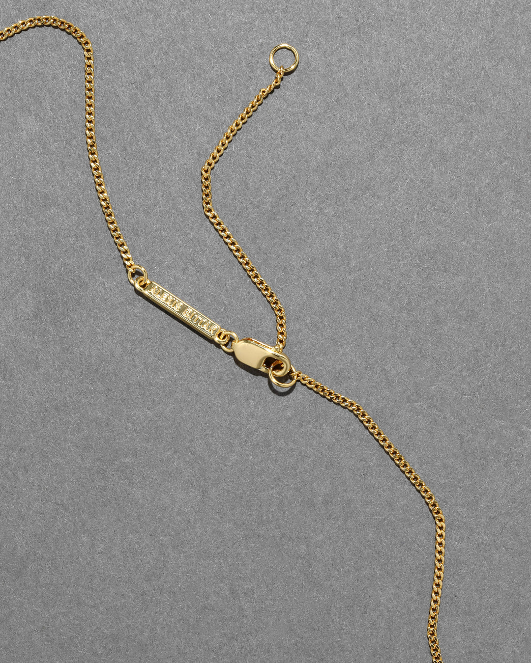 Alexis Bittar Asterales Gold CZ Cascading Necklace available at Barbara Katz