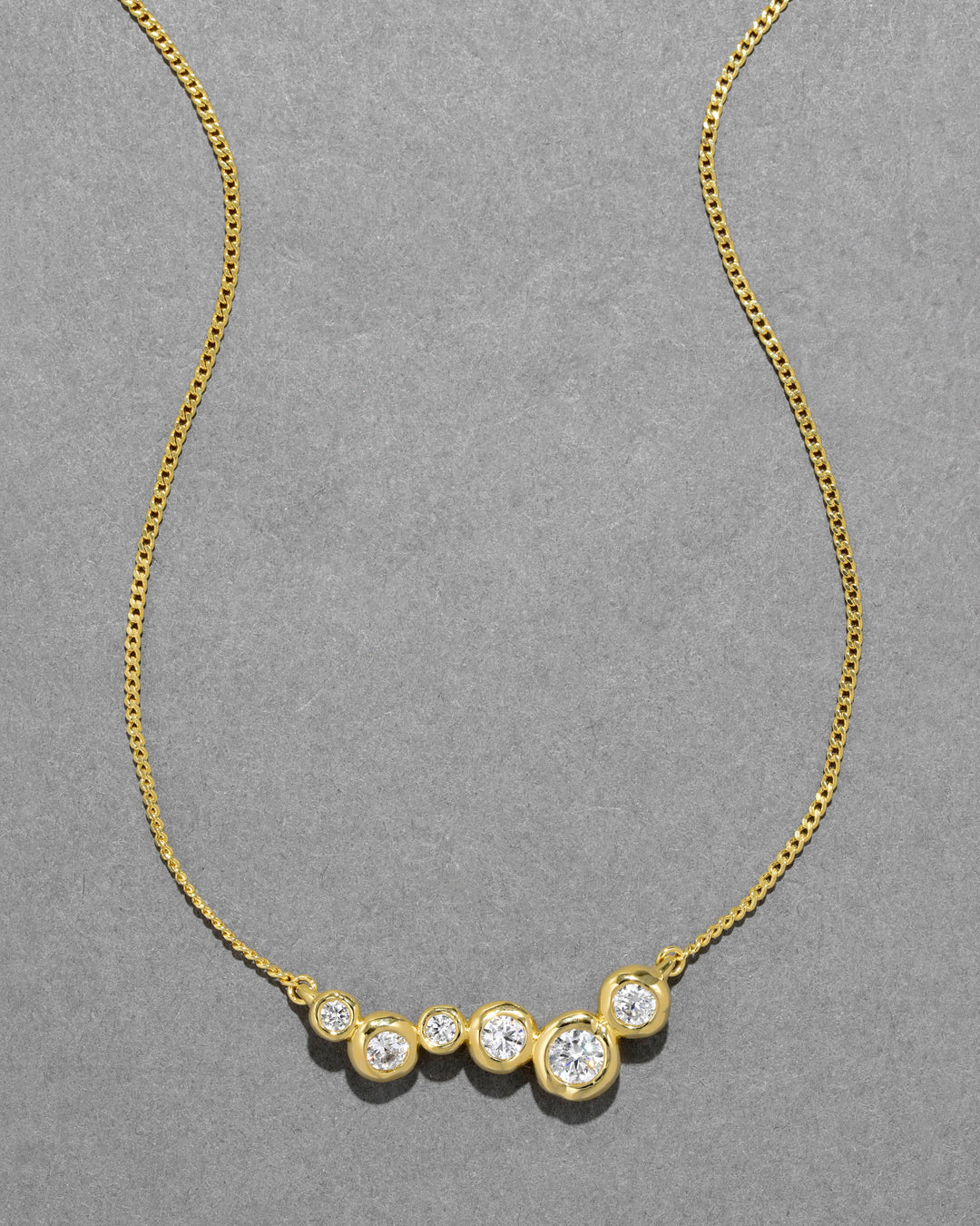 Alexis Bittar Asterales Gold CZ Constellation Necklace available at Barbara Katz