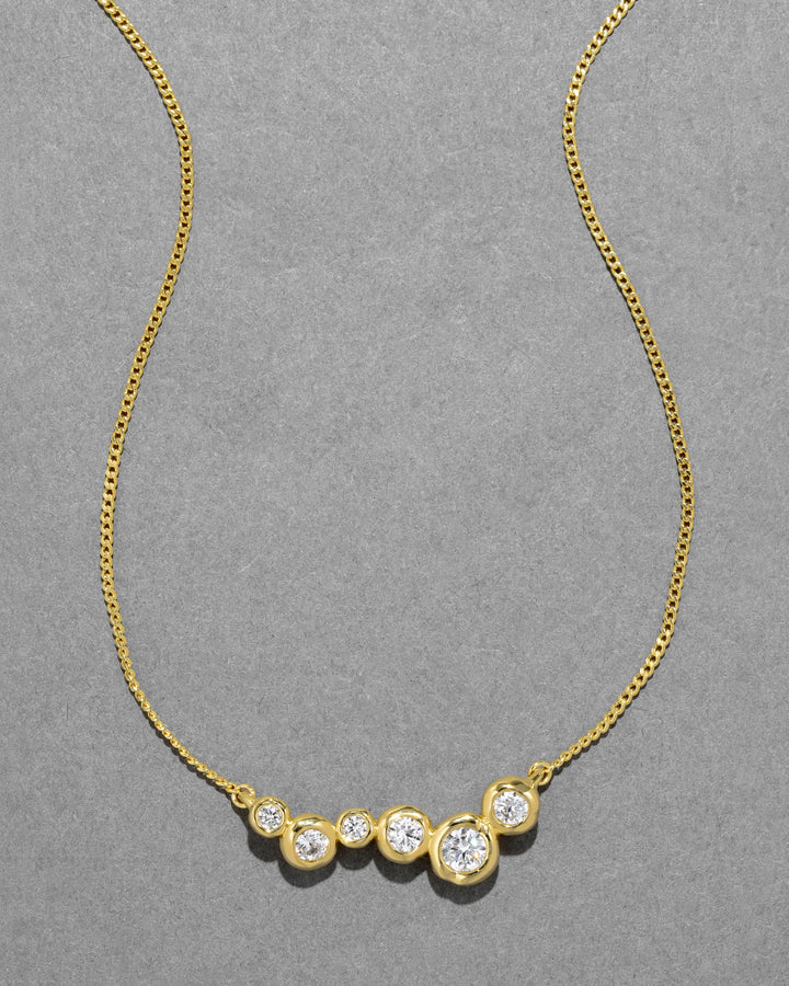 Alexis Bittar Asterales Gold CZ Constellation Necklace available at Barbara Katz