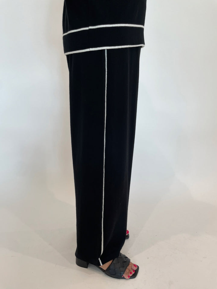 Leo & Ugo Nora Pants in Black/White available at Barbara Katz