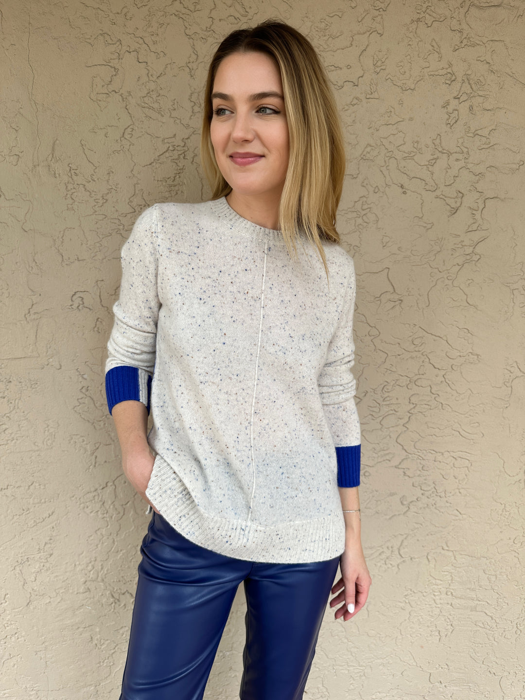 Cashmere Pullover Crew Sweater 