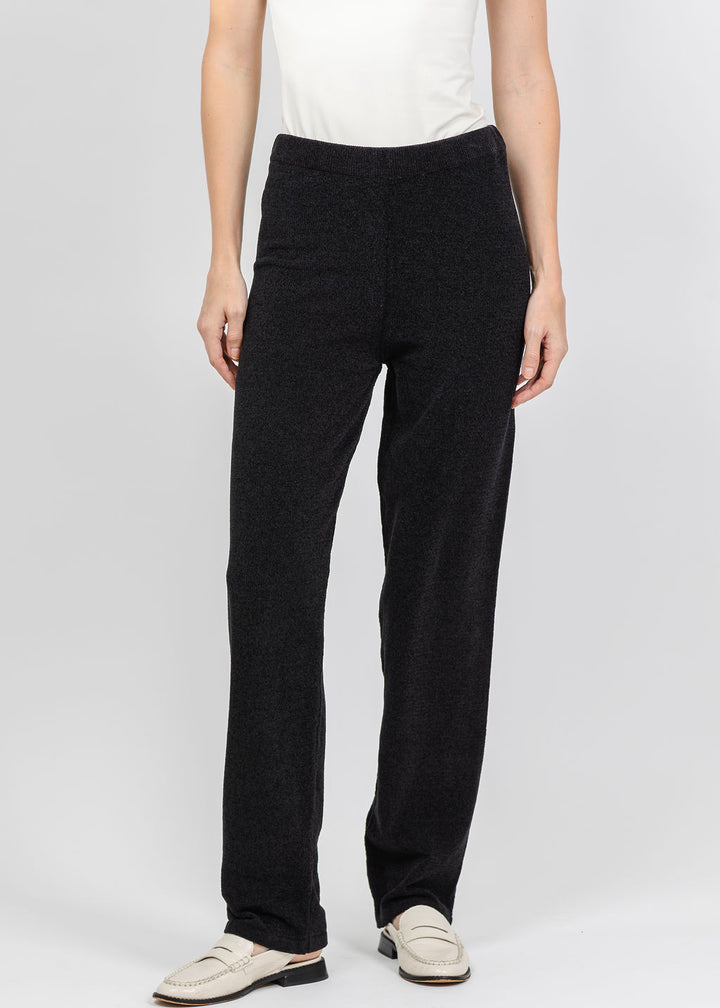 BK Chenille Pant in Black available at Barbara Katz