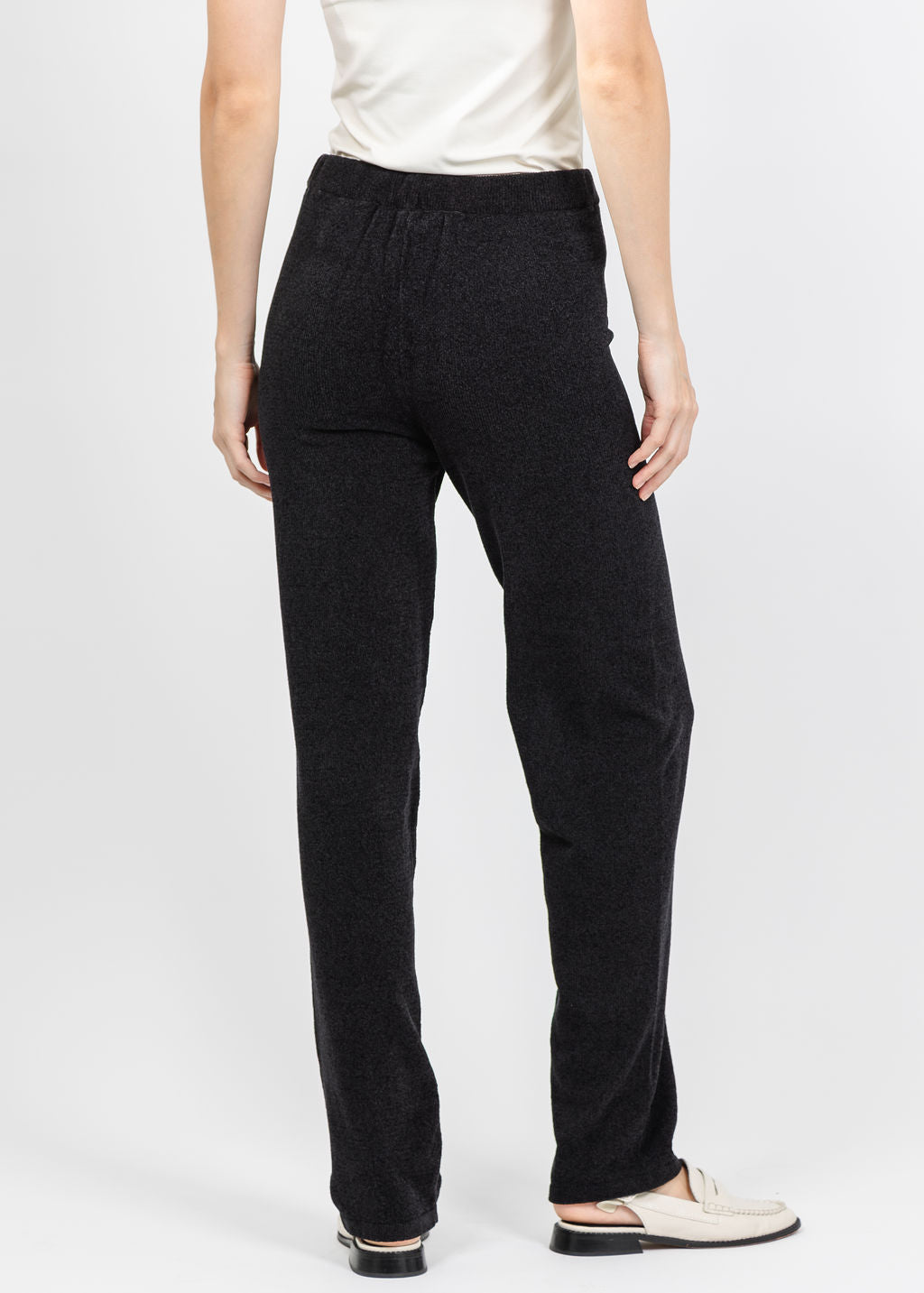 BK Chenille Pant in Black available at Barbara Katz
