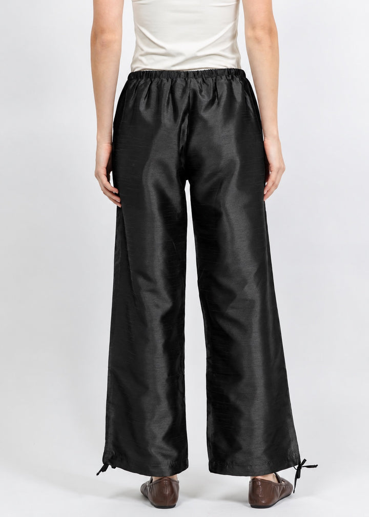 BK Daphne Taffeta Pants in Black available at Barbara Katz