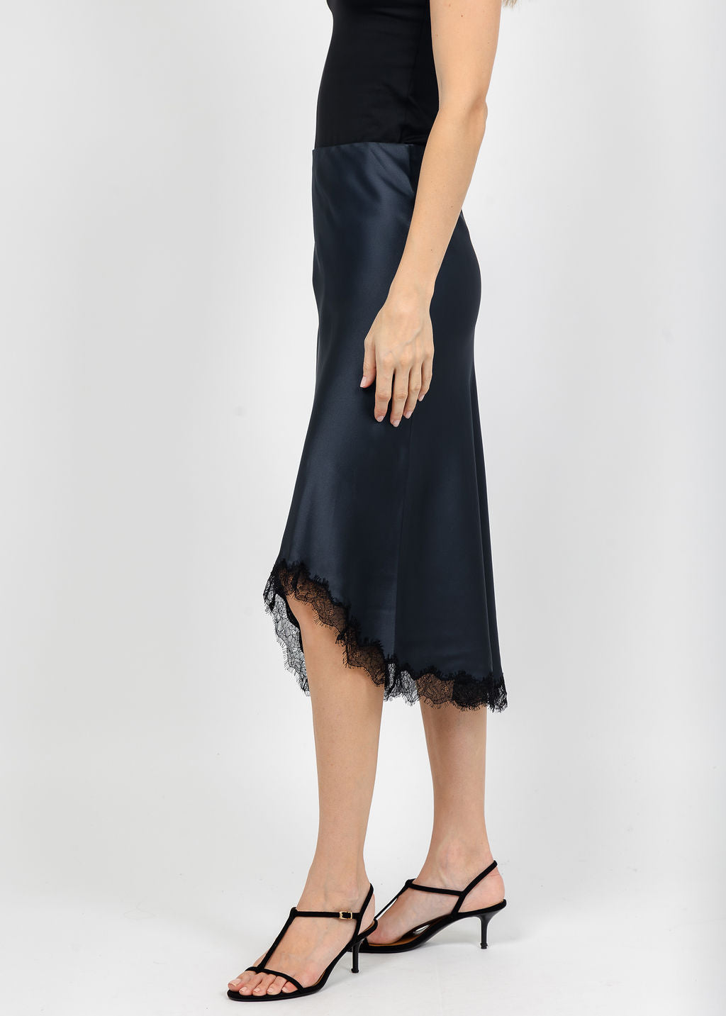 BK Go Lacey Le Skirt in Navy available at Barbara Katz