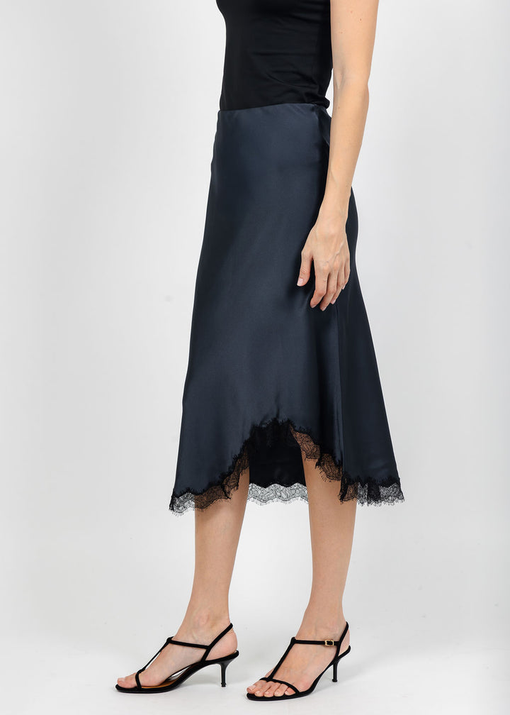 BK Go Lacey Le Skirt in Navy available at Barbara Katz