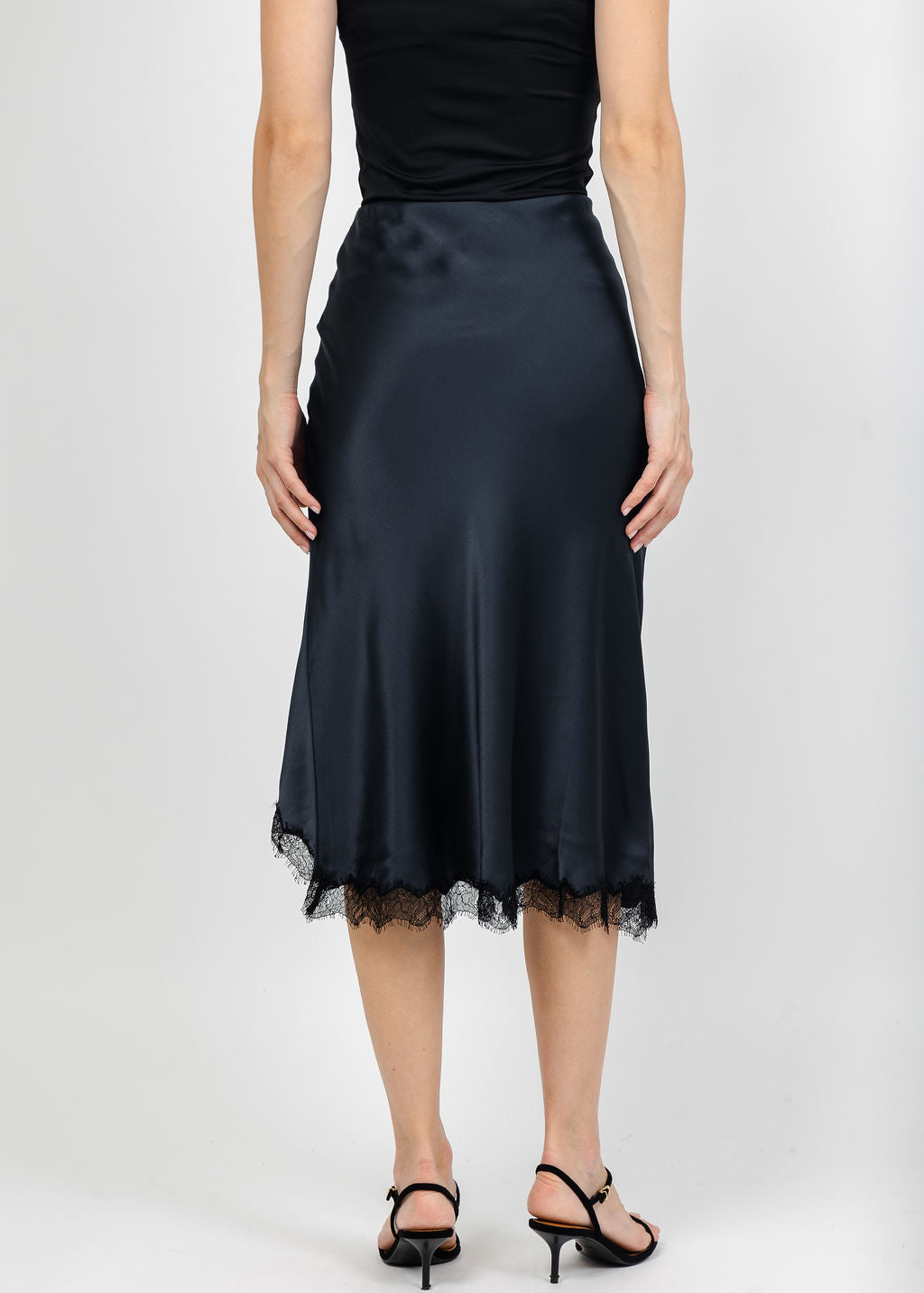 BK Go Lacey Le Skirt in Navy available at Barbara Katz