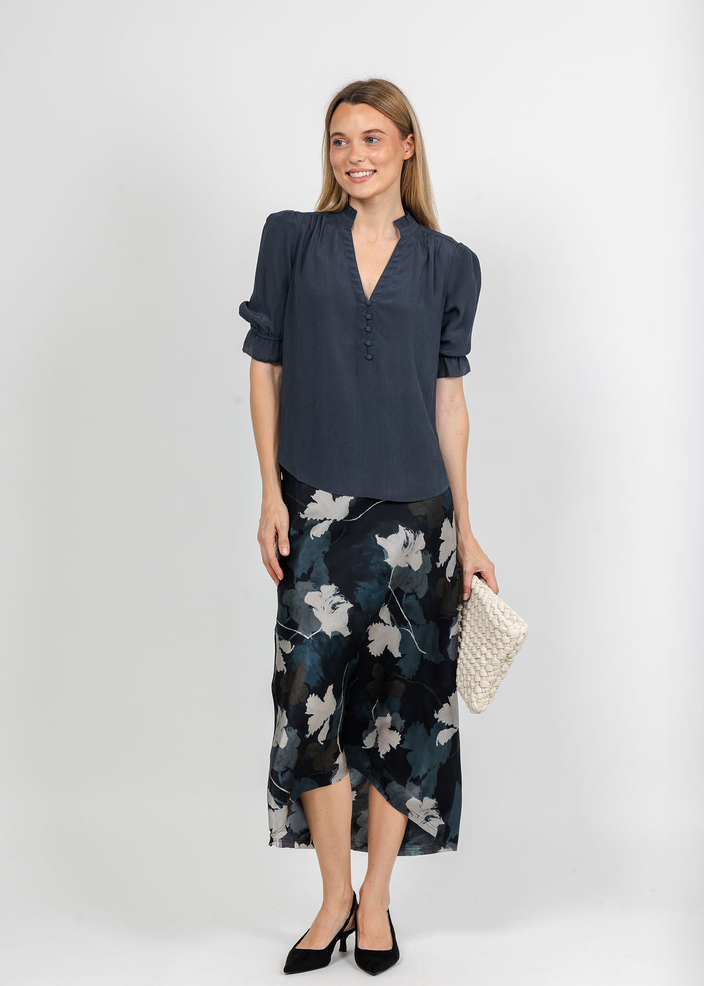 BK Go Slope Skirt in Midnight Moon available at Barbara Katz