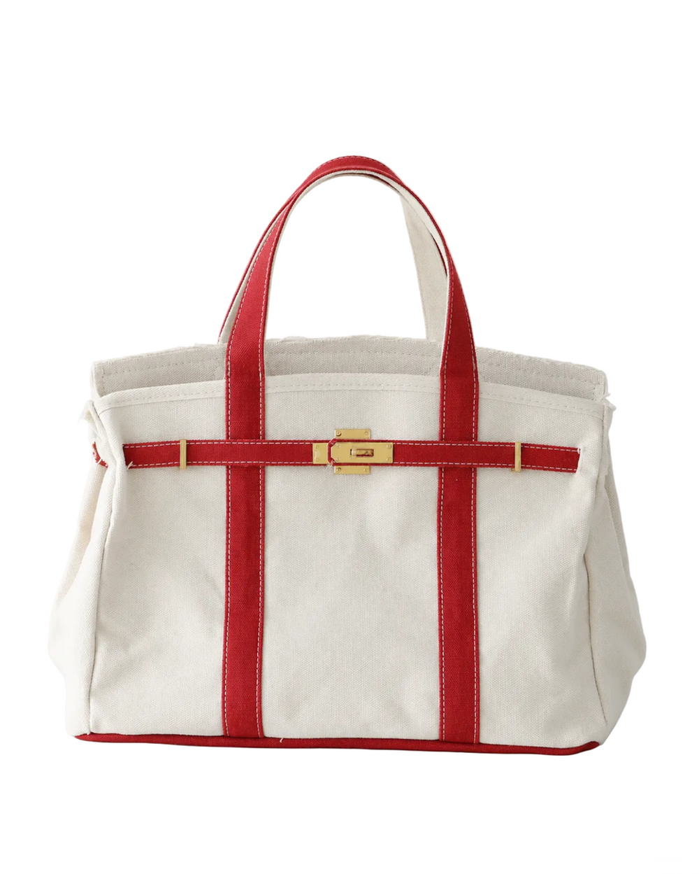 BK Handbags The Weekender Distressed Tote Bag in Red available at Barbara Katz