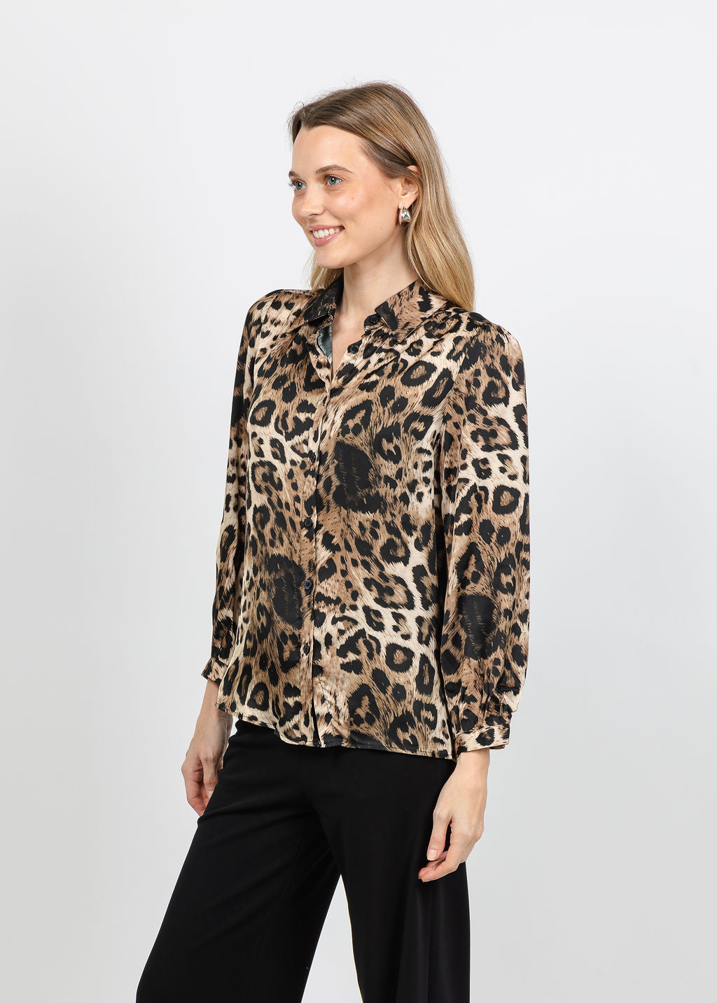BK Jaguar Blouse in Multi available at Barbara Katz