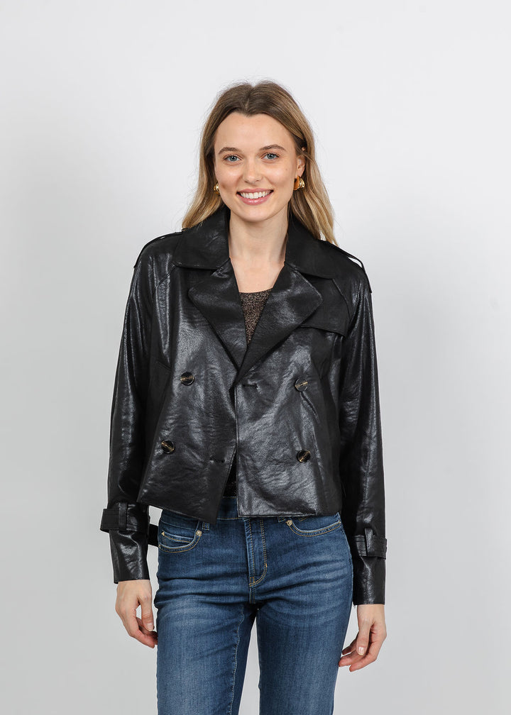 BK Janica Moto Jacket in Black available at Barbara Katz