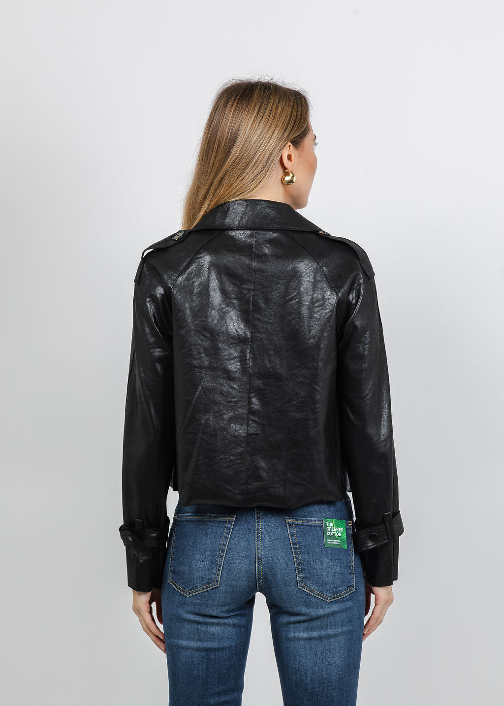 BK Janica Moto Jacket in Black available at Barbara Katz