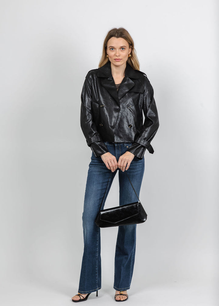 BK Janica Moto Jacket in Black available at Barbara Katz