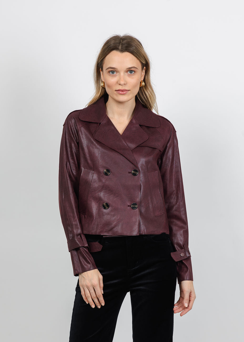 BK Janica Moto Jacket in Windsor available at Barbara Katz