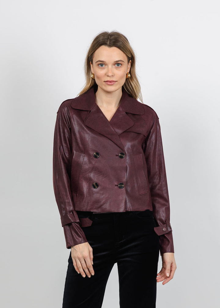 BK Janica Moto Jacket in Windsor available at Barbara Katz