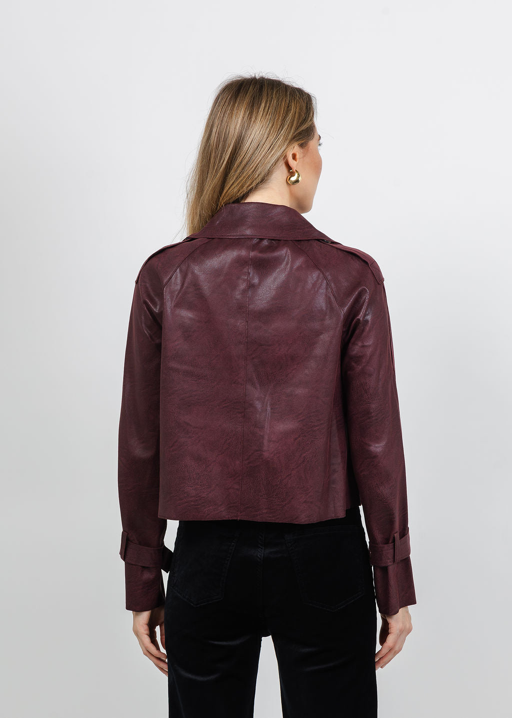 BK Janica Moto Jacket in Windsor available at Barbara Katz
