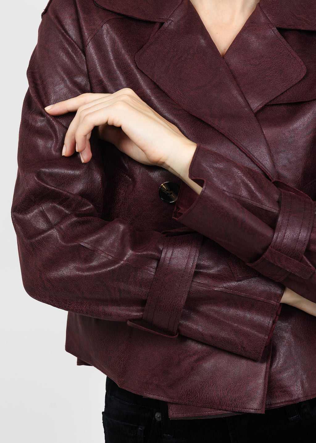 BK Janica Moto Jacket in Windsor available at Barbara Katz