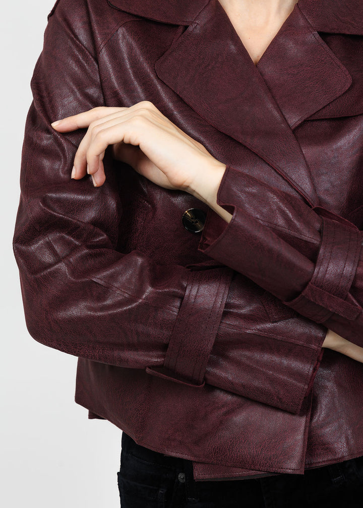 BK Janica Moto Jacket in Windsor available at Barbara Katz