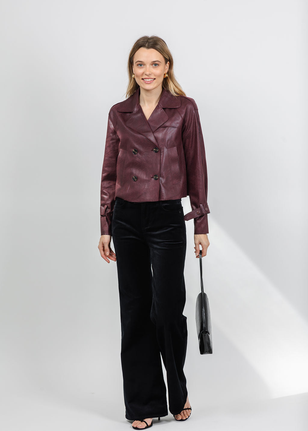 BK Janica Moto Jacket in Windsor available at Barbara Katz