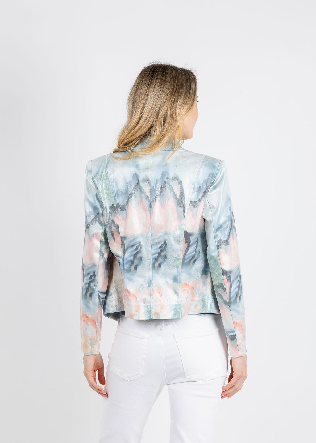 BK Lakeside Jacket in Liquid available at Barbara Katz