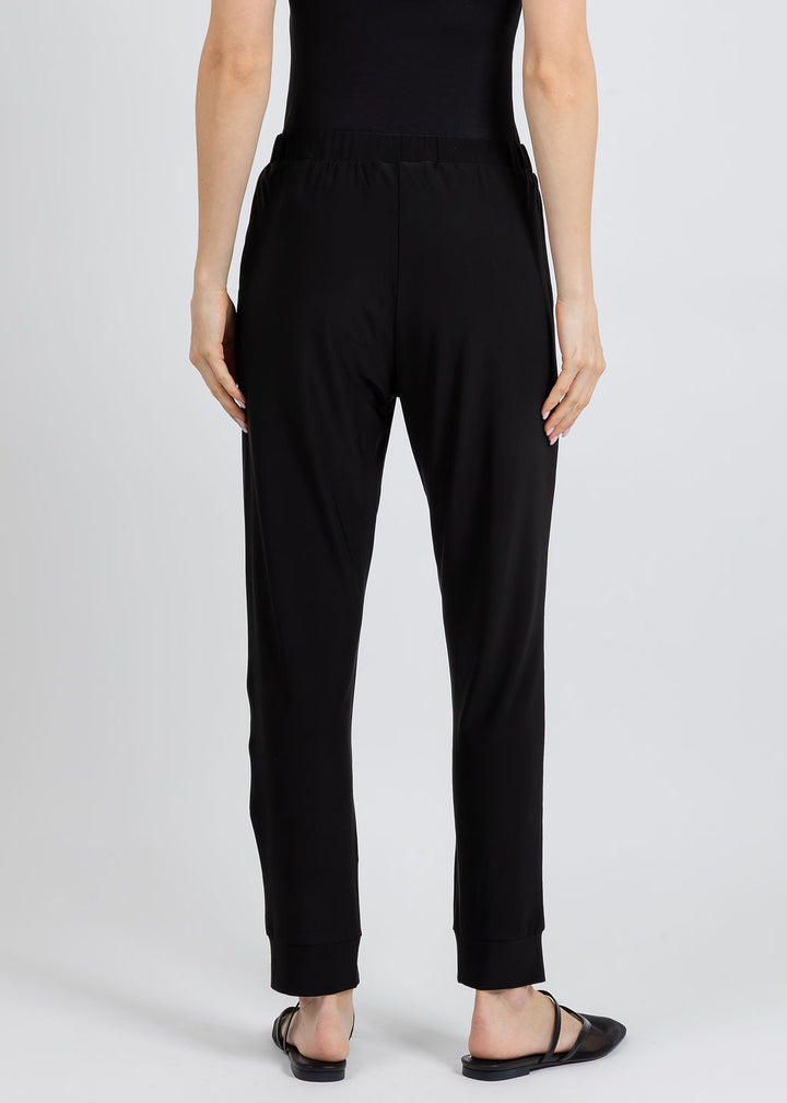 BK Margot Zip Pants in Black available at Barbara Katz