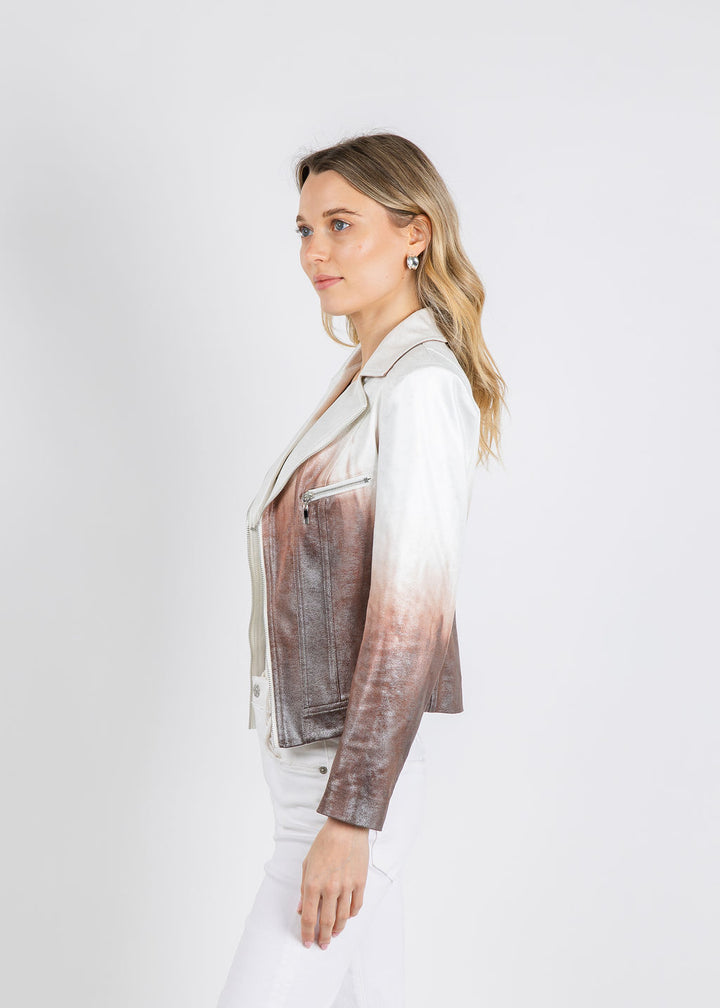 BK Ombre Jacket in Mocha available at Barbara Katz