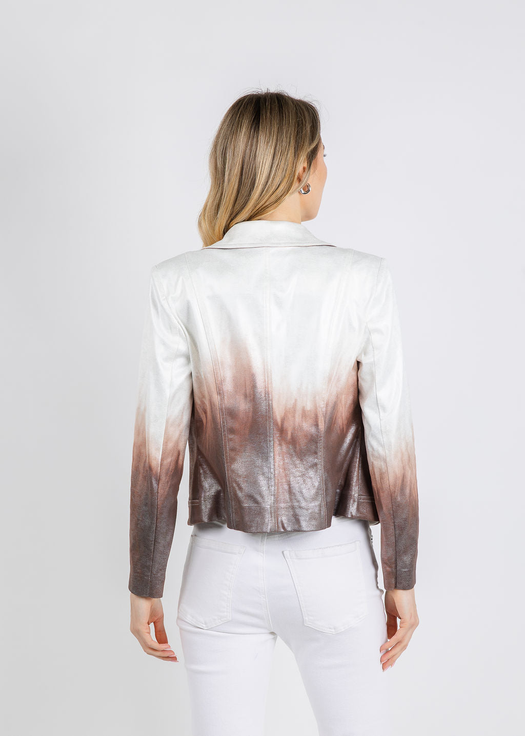 BK Ombre Jacket in Mocha available at Barbara Katz
