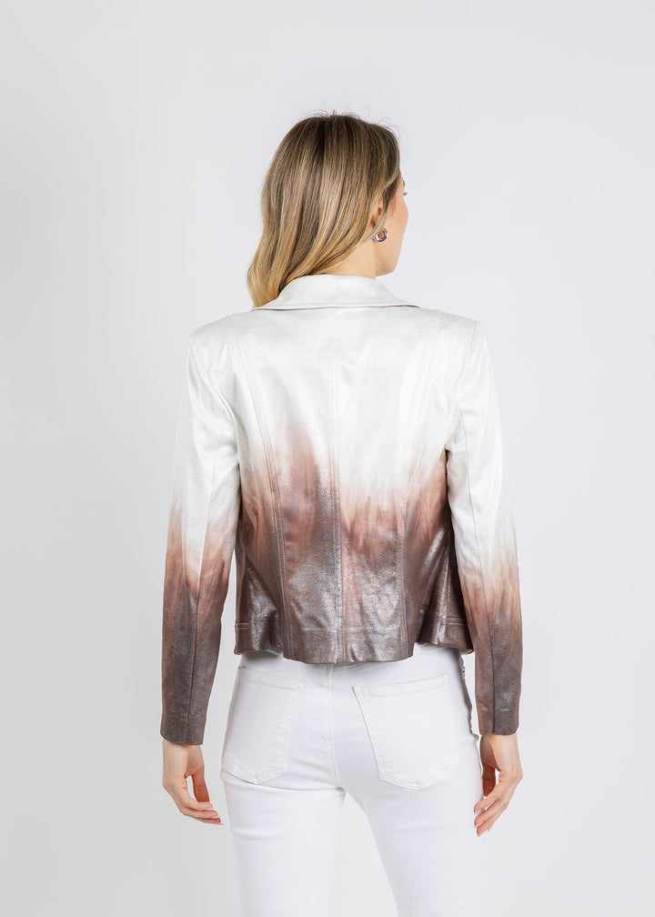 BK Ombre Jacket in Mocha available at Barbara Katz