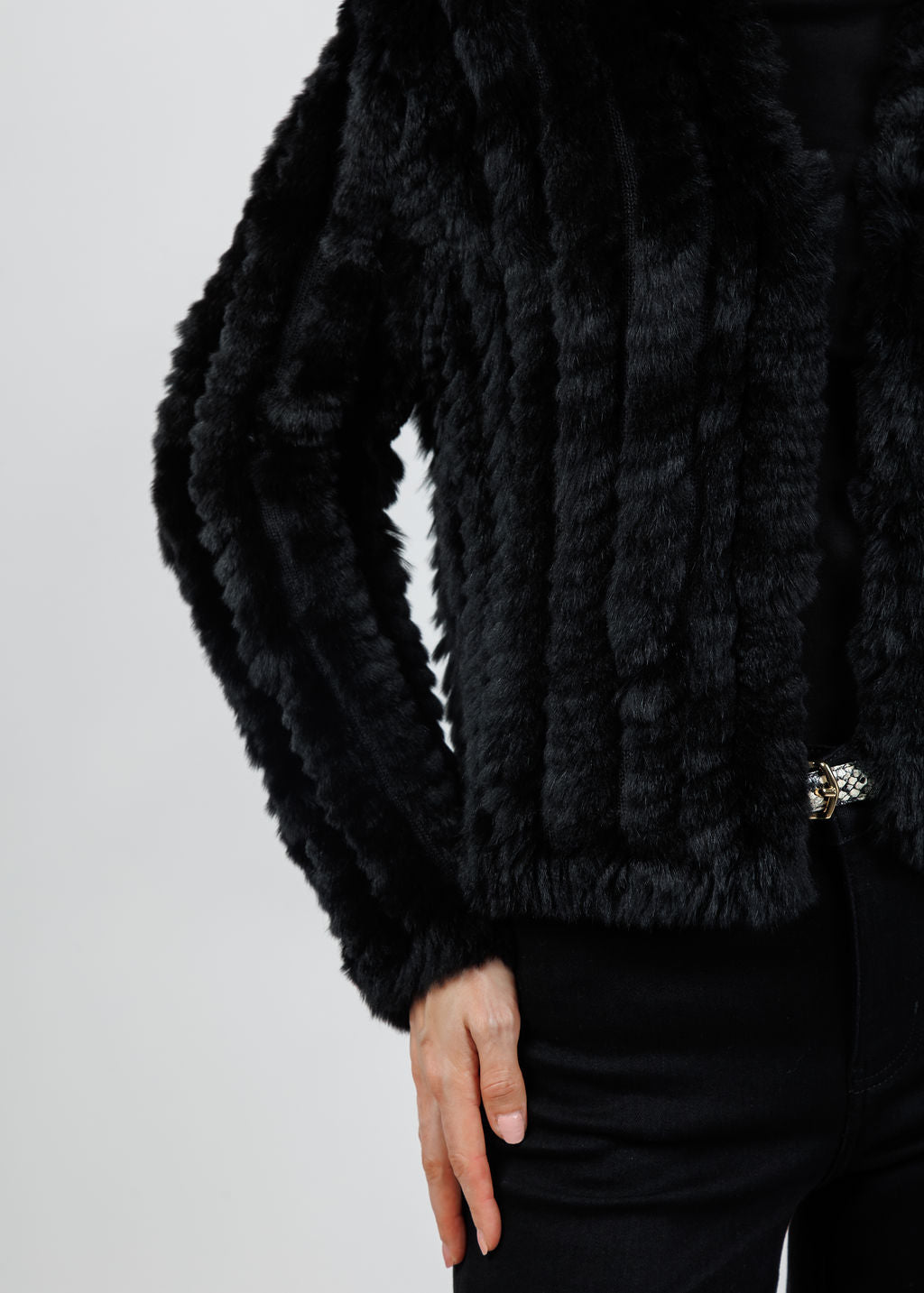 BK Rosa Jacket in Black available at Barbara Katz