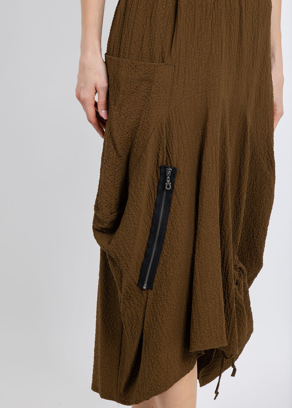 BK Sloane Skirt in Olive available at Barbara Katz
