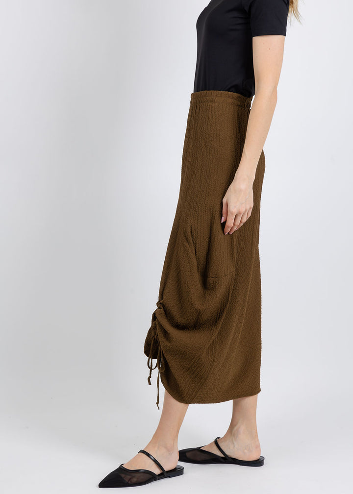 BK Sloane Skirt in Olive available at Barbara Katz