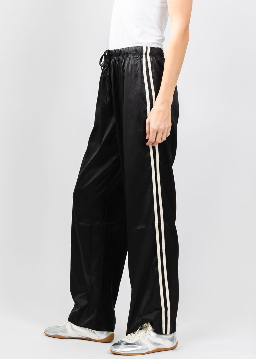 BK Vida Track Pant in Black Cream available at Barbara Katz