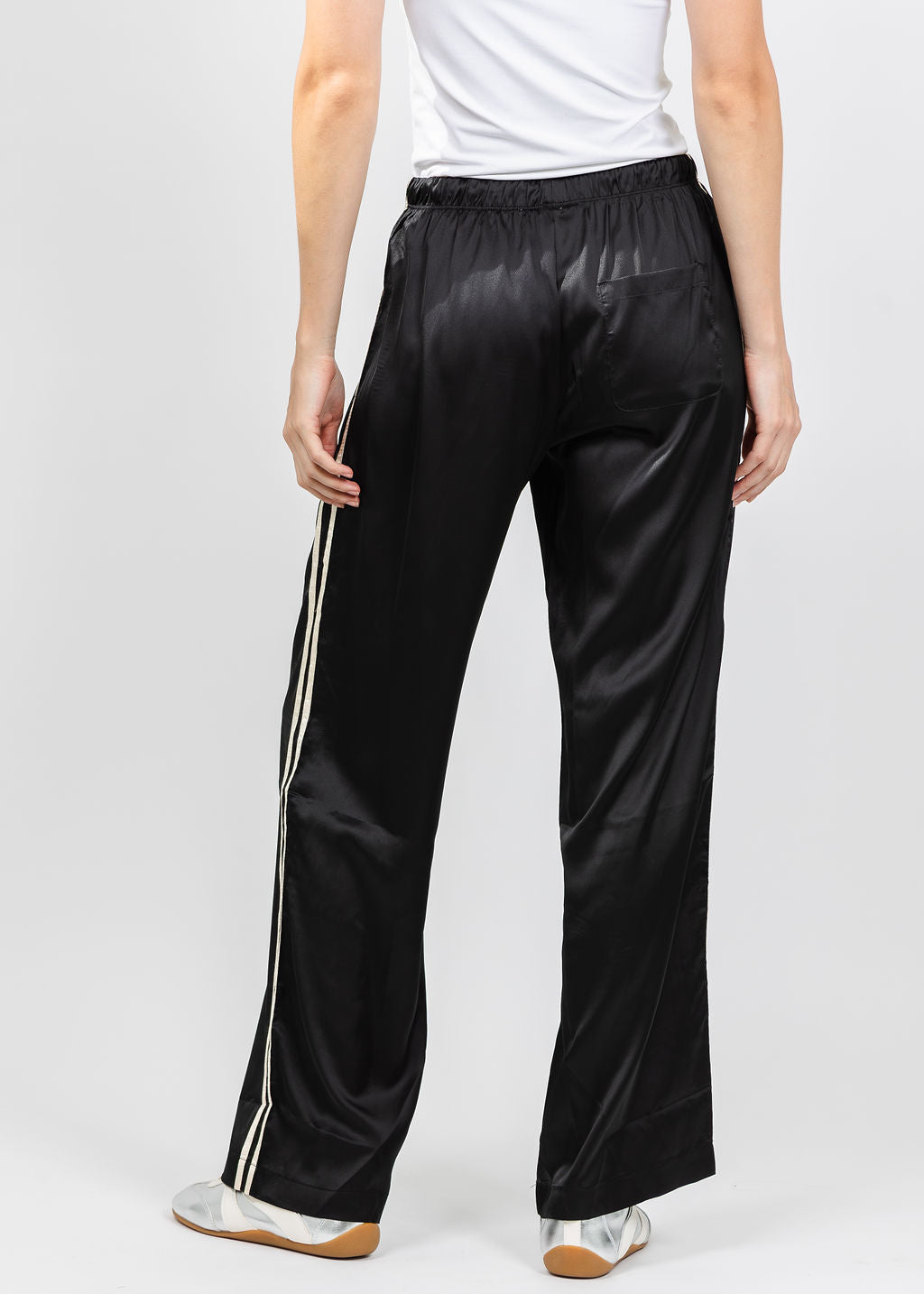 BK Vida Track Pant in Black Cream available at Barbara Katz