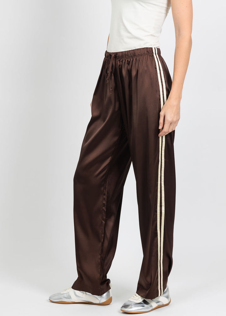 BK Vida Track Pant in Brown Natural available at Barbara Kat