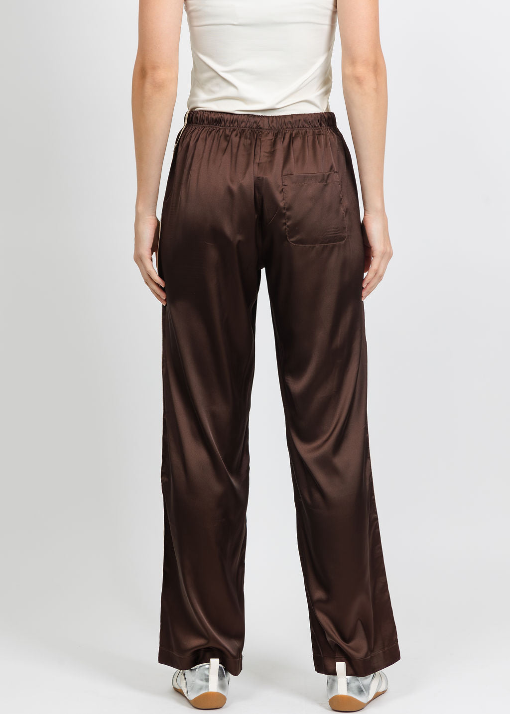 BK Vida Track Pant in Brown Natural available at Barbara Kat