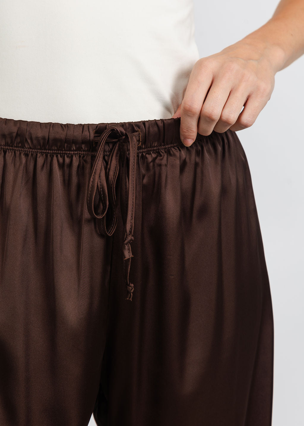 BK Vida Track Pant in Brown Natural available at Barbara Kat