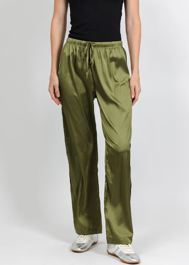 BK Vida Track Pant in Olive Black available at Barbara Katz
